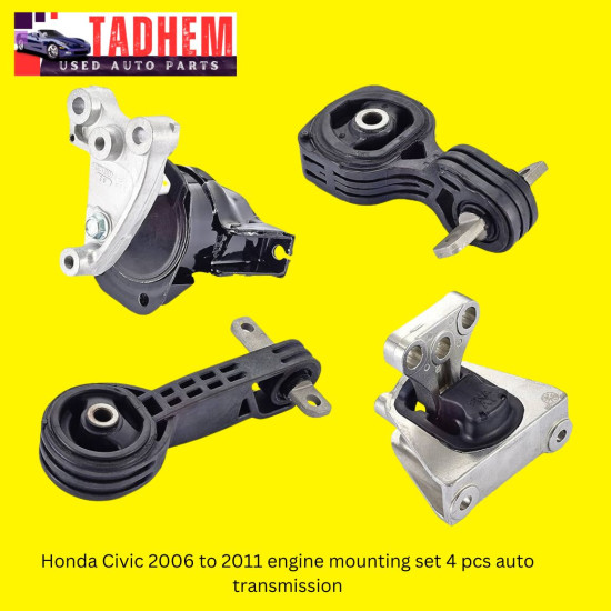 Honda Civic 2006 to 2011 engine mounting set 4 pcs auto transmission